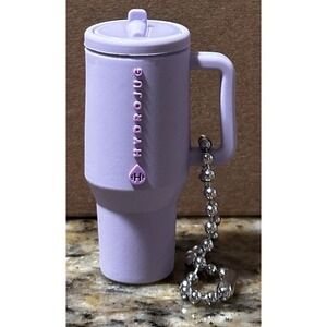 HydroJug Lavender Water Bottle with Chain